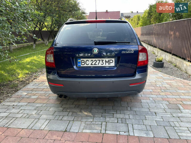 Синий Шкода Октавия Скаут, объемом двигателя 1.8 л и пробегом 135 тыс. км за 7595 $, фото 5 на Automoto.ua