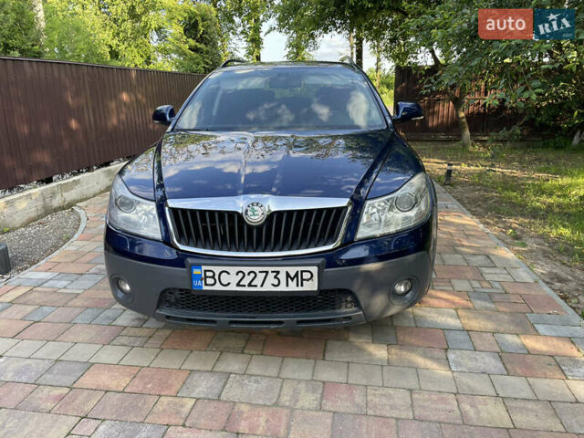 Синий Шкода Октавия Скаут, объемом двигателя 1.8 л и пробегом 134 тыс. км за 8350 $, фото 2 на Automoto.ua