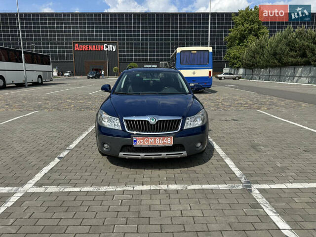 Синий Шкода Октавия Скаут, объемом двигателя 1.8 л и пробегом 155 тыс. км за 9300 $, фото 99 на Automoto.ua
