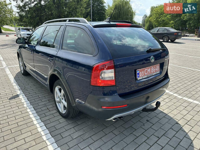 Синий Шкода Октавия Скаут, объемом двигателя 1.8 л и пробегом 155 тыс. км за 9300 $, фото 85 на Automoto.ua