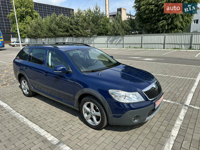 Синий Шкода Октавия Скаут, объемом двигателя 1.8 л и пробегом 155 тыс. км за 9300 $, фото 7 на Automoto.ua