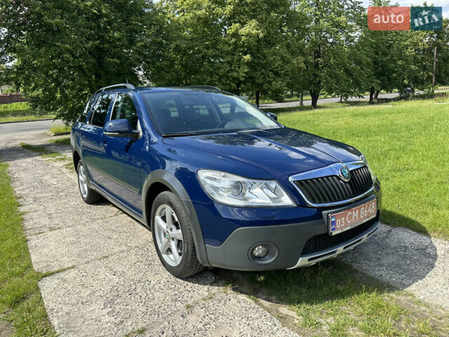 Синий Шкода Октавия Скаут, объемом двигателя 1.8 л и пробегом 155 тыс. км за 9300 $, фото 10 на Automoto.ua
