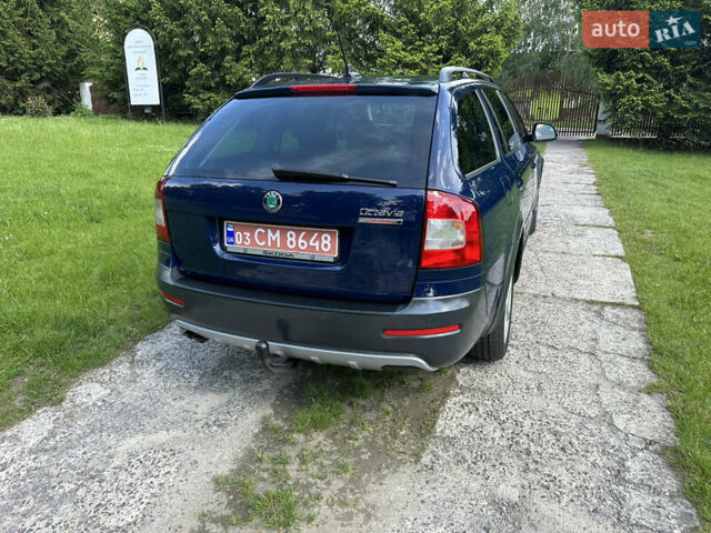 Синий Шкода Октавия Скаут, объемом двигателя 1.8 л и пробегом 155 тыс. км за 9300 $, фото 28 на Automoto.ua