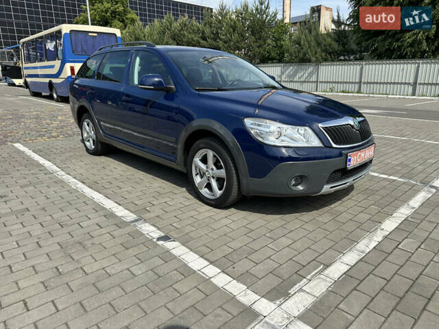 Синий Шкода Октавия Скаут, объемом двигателя 1.8 л и пробегом 155 тыс. км за 9300 $, фото 100 на Automoto.ua