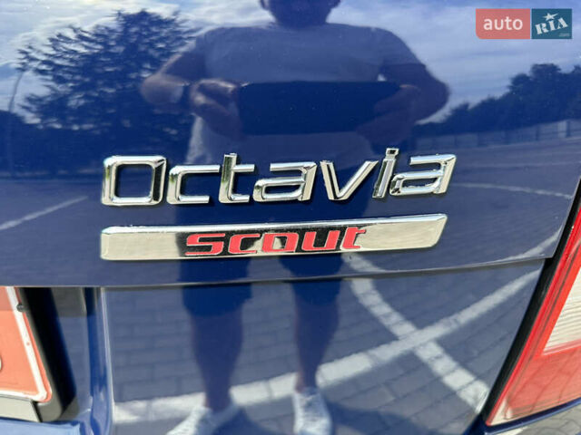 Синий Шкода Октавия Скаут, объемом двигателя 1.8 л и пробегом 155 тыс. км за 9300 $, фото 114 на Automoto.ua