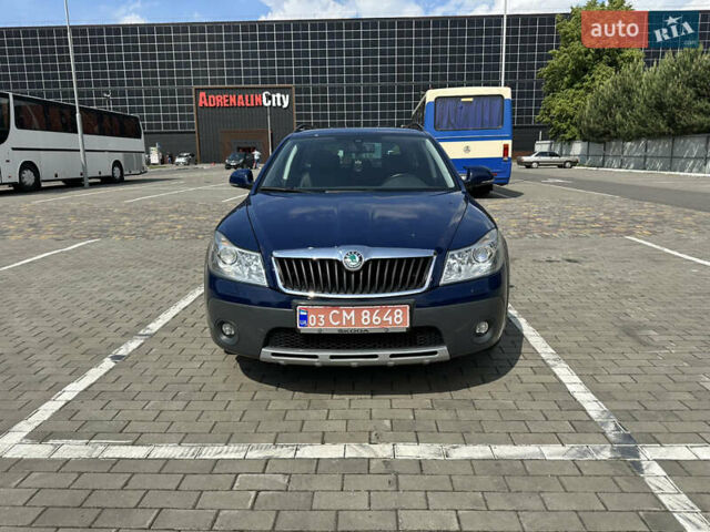 Синий Шкода Октавия Скаут, объемом двигателя 1.8 л и пробегом 155 тыс. км за 9300 $, фото 97 на Automoto.ua