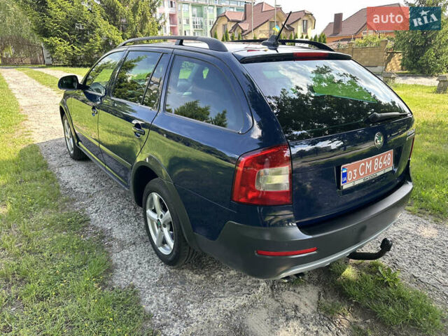 Синий Шкода Октавия Скаут, объемом двигателя 1.8 л и пробегом 155 тыс. км за 9300 $, фото 58 на Automoto.ua