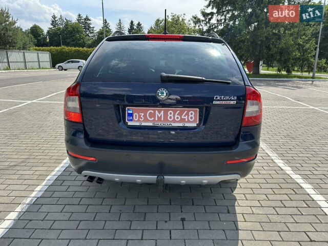 Синий Шкода Октавия Скаут, объемом двигателя 1.8 л и пробегом 155 тыс. км за 9300 $, фото 84 на Automoto.ua