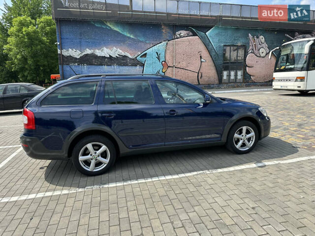 Синий Шкода Октавия Скаут, объемом двигателя 1.8 л и пробегом 155 тыс. км за 9300 $, фото 105 на Automoto.ua