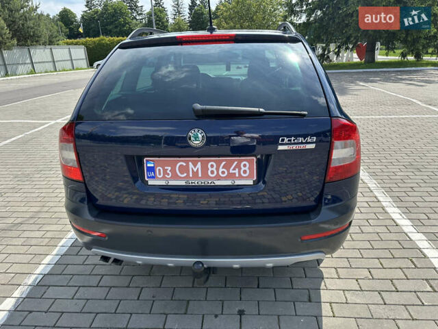 Синий Шкода Октавия Скаут, объемом двигателя 1.8 л и пробегом 155 тыс. км за 9300 $, фото 81 на Automoto.ua