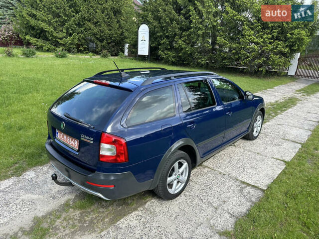 Синий Шкода Октавия Скаут, объемом двигателя 1.8 л и пробегом 155 тыс. км за 9300 $, фото 29 на Automoto.ua