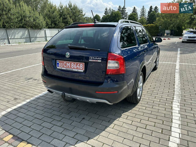 Синий Шкода Октавия Скаут, объемом двигателя 1.8 л и пробегом 155 тыс. км за 9300 $, фото 80 на Automoto.ua