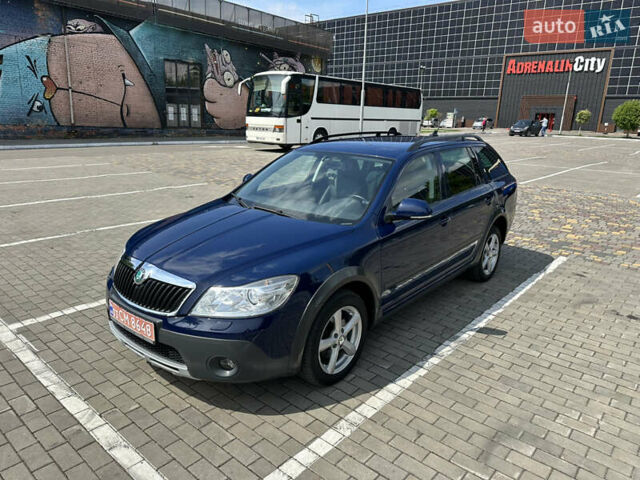 Синий Шкода Октавия Скаут, объемом двигателя 1.8 л и пробегом 155 тыс. км за 9300 $, фото 94 на Automoto.ua