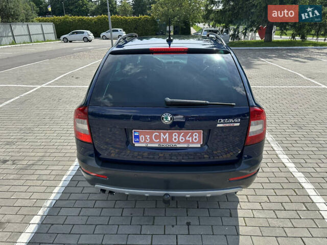 Синий Шкода Октавия Скаут, объемом двигателя 1.8 л и пробегом 155 тыс. км за 9300 $, фото 82 на Automoto.ua