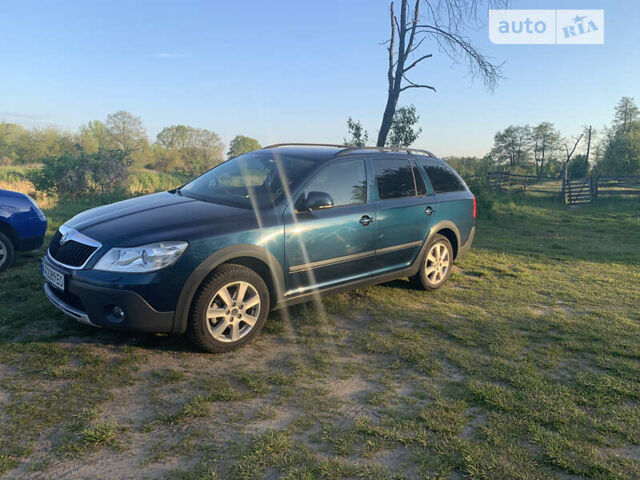 Синій Шкода Octavia Scout, об'ємом двигуна 2 л та пробігом 235 тис. км за 11200 $, фото 14 на Automoto.ua