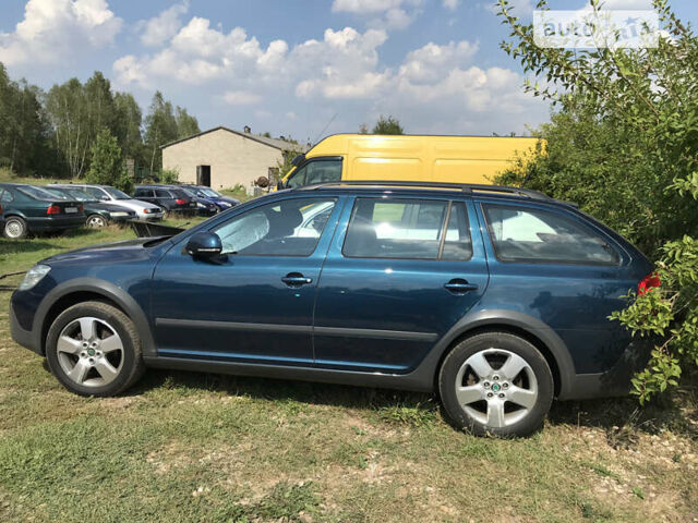 Синій Шкода Octavia Scout, об'ємом двигуна 2 л та пробігом 235 тис. км за 11200 $, фото 9 на Automoto.ua