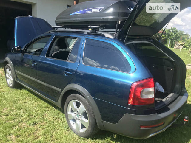 Синій Шкода Octavia Scout, об'ємом двигуна 2 л та пробігом 235 тис. км за 11200 $, фото 5 на Automoto.ua