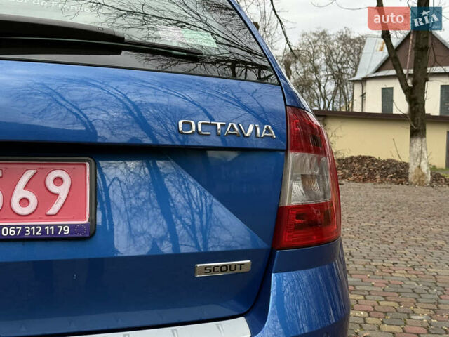 Синій Шкода Octavia Scout, об'ємом двигуна 2 л та пробігом 265 тис. км за 13600 $, фото 25 на Automoto.ua