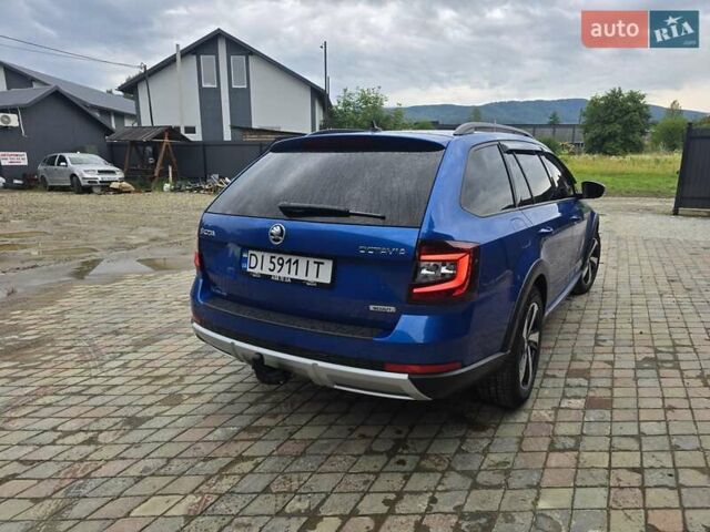 Синий Шкода Октавия Скаут, объемом двигателя 1.97 л и пробегом 227 тыс. км за 18700 $, фото 4 на Automoto.ua