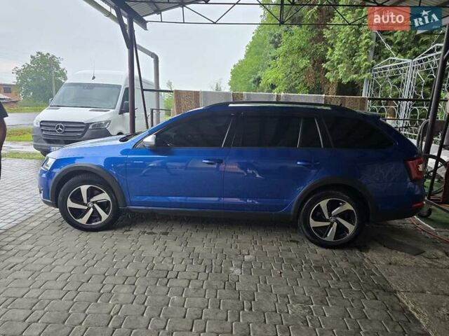 Синий Шкода Октавия Скаут, объемом двигателя 1.97 л и пробегом 227 тыс. км за 18700 $, фото 15 на Automoto.ua