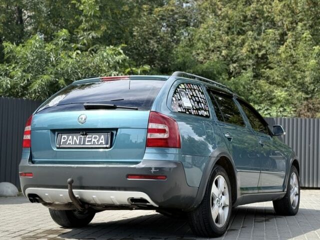 Зеленый Шкода Октавия Скаут, объемом двигателя 2 л и пробегом 382 тыс. км за 4200 $, фото 2 на Automoto.ua