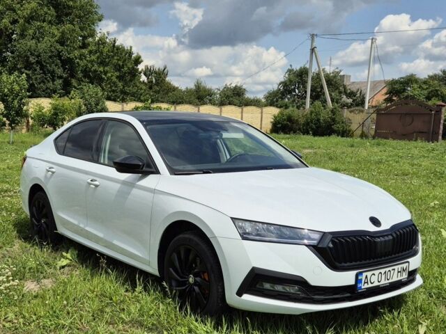 Белый Шкода Октавия, объемом двигателя 1.4 л и пробегом 48 тыс. км за 23900 $, фото 1 на Automoto.ua