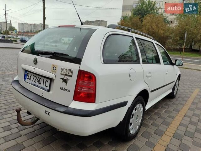 Білий Шкода Октавія, об'ємом двигуна 1.6 л та пробігом 217 тис. км за 5500 $, фото 16 на Automoto.ua