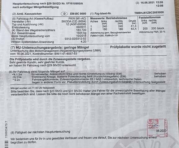 Білий Шкода Октавія, об'ємом двигуна 1.39 л та пробігом 250 тис. км за 7500 $, фото 46 на Automoto.ua