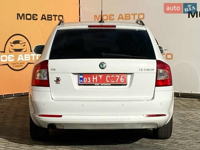 Шкода Октавия 2012 в Ровно на Automoto.ua Белый Шкода Октавия, объемом двигателя 1.6 л и пробегом 238 тыс. км за 8200 $, фото 6 на Automoto.ua