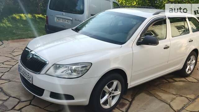 Белый Шкода Октавия, объемом двигателя 1.6 л и пробегом 374 тыс. км за 6900 $, фото 1 на Automoto.ua