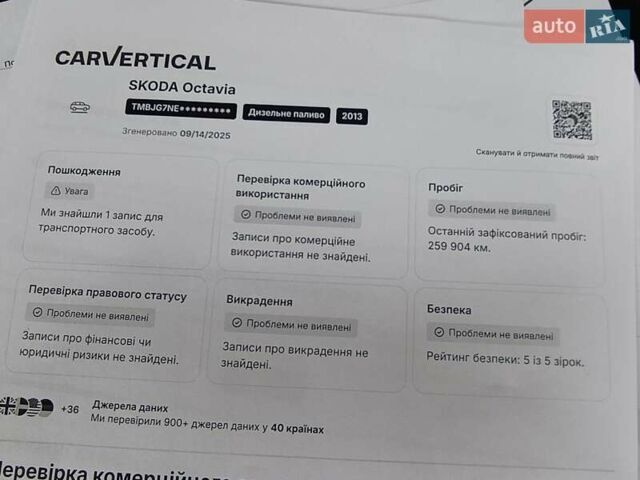 Белый Шкода Октавия, объемом двигателя 1.6 л и пробегом 276 тыс. км за 10500 $, фото 26 на Automoto.ua