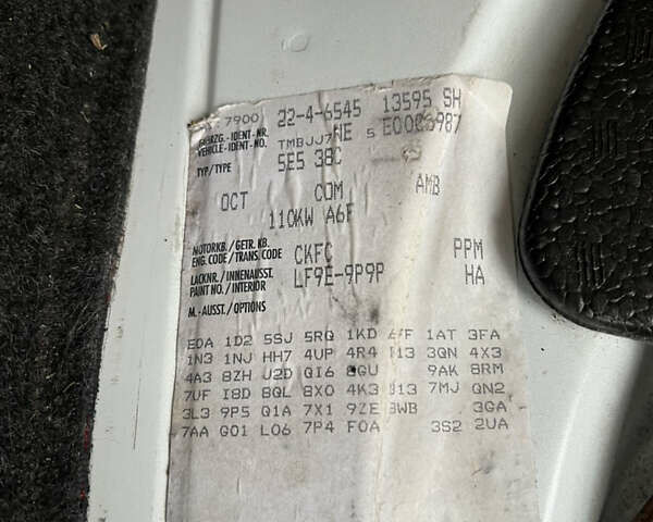 Белый Шкода Октавия, объемом двигателя 1.97 л и пробегом 309 тыс. км за 7750 $, фото 14 на Automoto.ua