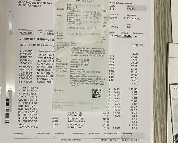 Белый Шкода Октавия, объемом двигателя 1.97 л и пробегом 242 тыс. км за 17500 $, фото 23 на Automoto.ua