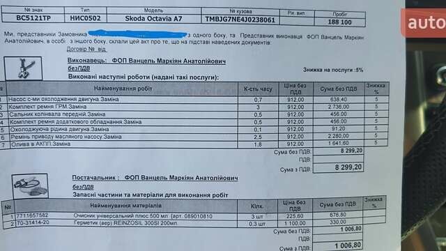 Белый Шкода Октавия, объемом двигателя 1.6 л и пробегом 197 тыс. км за 14800 $, фото 52 на Automoto.ua