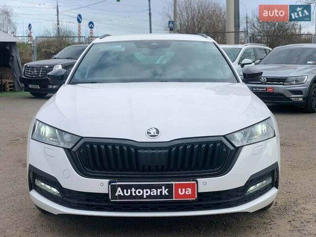 Белый Шкода Октавия, объемом двигателя 2 л и пробегом 168 тыс. км за 24290 $, фото 1 на Automoto.ua