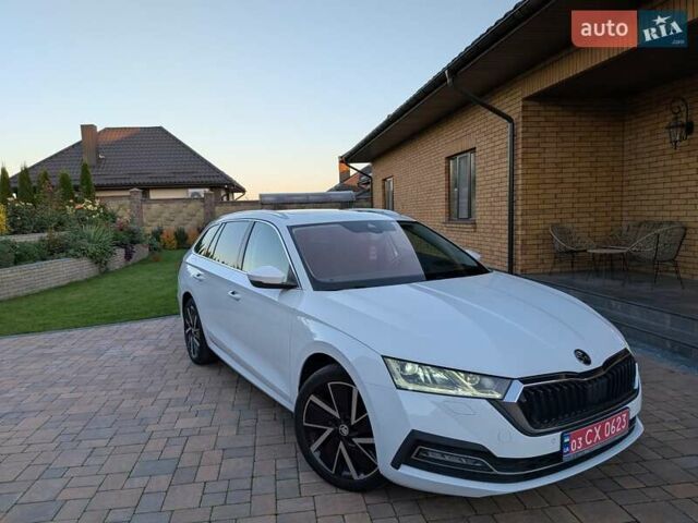 Білий Шкода Октавія, об'ємом двигуна 1.97 л та пробігом 197 тис. км за 23350 $, фото 1 на Automoto.ua