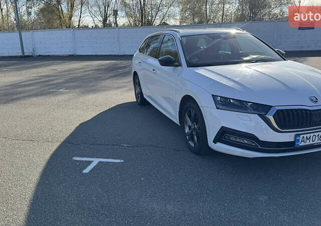 Білий Шкода Октавія, об'ємом двигуна 1.97 л та пробігом 75 тис. км за 25000 $, фото 2 на Automoto.ua