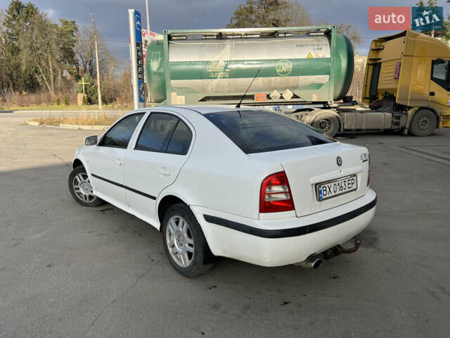 Білий Шкода Октавія, об'ємом двигуна 1.8 л та пробігом 285 тис. км за 4000 $, фото 6 на Automoto.ua