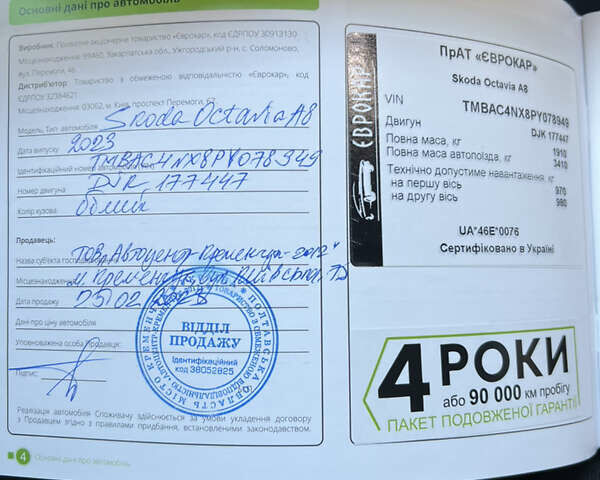 Белый Шкода Октавия, объемом двигателя 1.4 л и пробегом 11 тыс. км за 25900 $, фото 43 на Automoto.ua