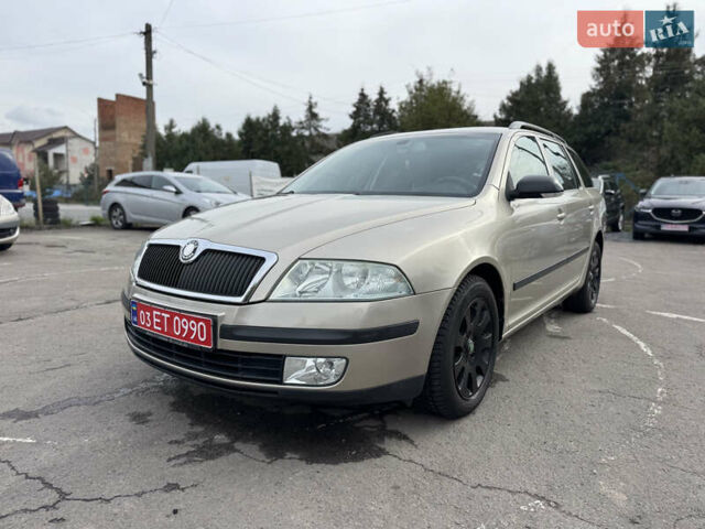Бежевий Шкода Октавія, об'ємом двигуна 1.6 л та пробігом 228 тис. км за 6799 $, фото 1 на Automoto.ua
