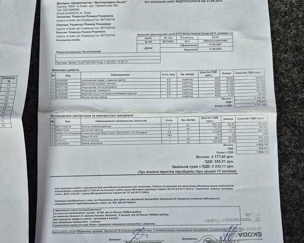 Бежевый Шкода Октавия, объемом двигателя 1.6 л и пробегом 127 тыс. км за 9800 $, фото 77 на Automoto.ua