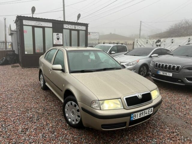 Бежевый Шкода Октавия, объемом двигателя 1.6 л и пробегом 192 тыс. км за 5650 $, фото 1 на Automoto.ua