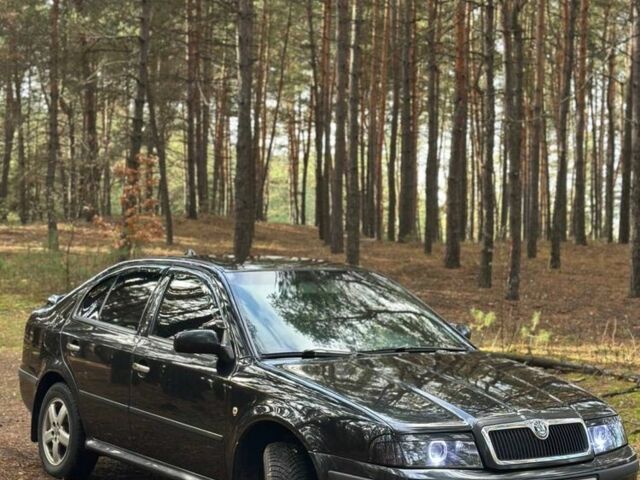 Черный Шкода Октавия, объемом двигателя 2 л и пробегом 423 тыс. км за 5200 $, фото 2 на Automoto.ua