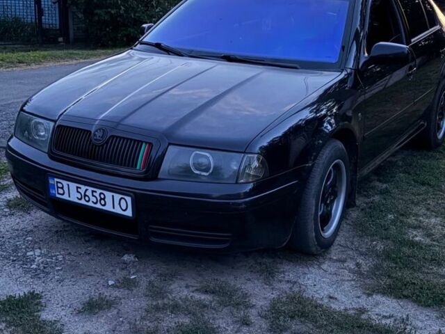 Черный Шкода Октавия, объемом двигателя 1.8 л и пробегом 440 тыс. км за 4800 $, фото 15 на Automoto.ua