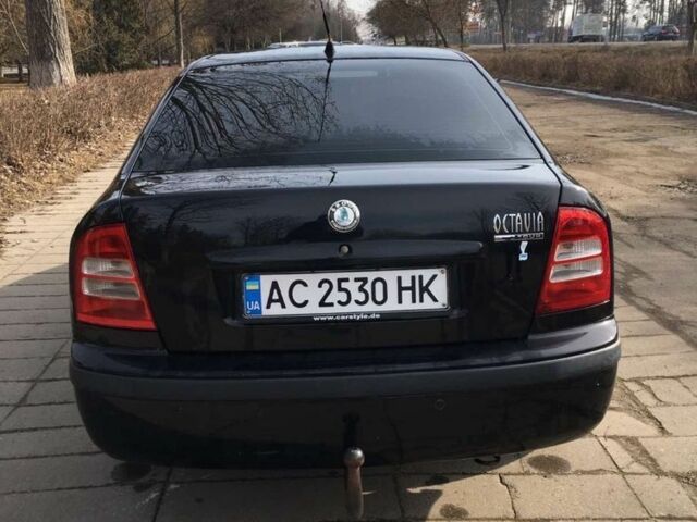 Чорний Шкода Октавія, об'ємом двигуна 1.6 л та пробігом 281 тис. км за 4550 $, фото 5 на Automoto.ua