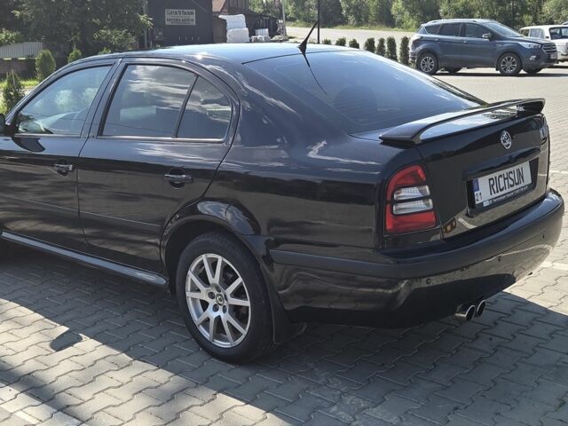 Черный Шкода Октавия, объемом двигателя 1.8 л и пробегом 225 тыс. км за 6000 $, фото 6 на Automoto.ua