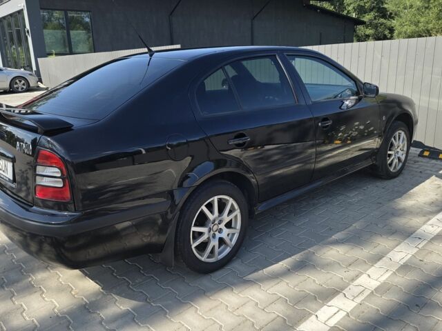 Черный Шкода Октавия, объемом двигателя 1.8 л и пробегом 225 тыс. км за 6000 $, фото 9 на Automoto.ua