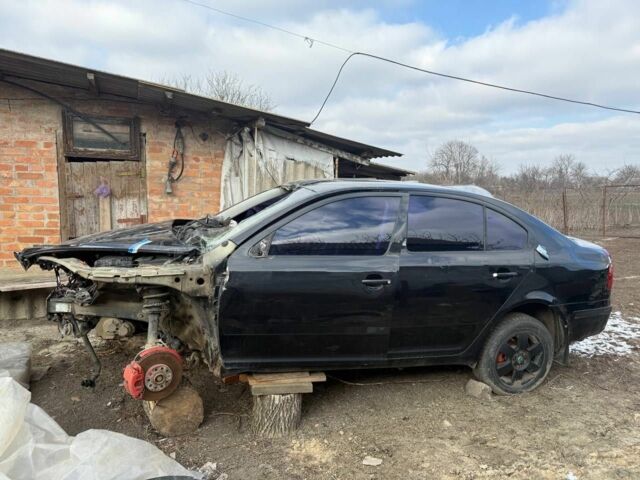 Черный Шкода Октавия, объемом двигателя 2 л и пробегом 216 тыс. км за 2400 $, фото 6 на Automoto.ua