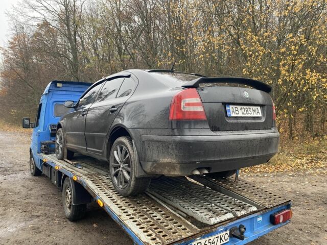 Черный Шкода Октавия, объемом двигателя 1.9 л и пробегом 100 тыс. км за 2500 $, фото 2 на Automoto.ua