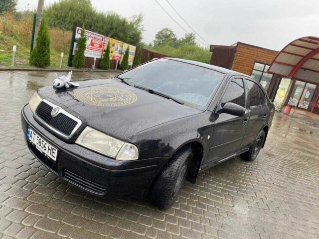 Черный Шкода Октавия, объемом двигателя 1.6 л и пробегом 200 тыс. км за 3800 $, фото 11 на Automoto.ua